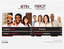 Tablet Screenshot of ctin.ca